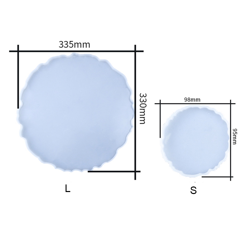 Nampan Cetakan Resin Diy Dengan Lem Besar Untuk Kerajinan Tangan