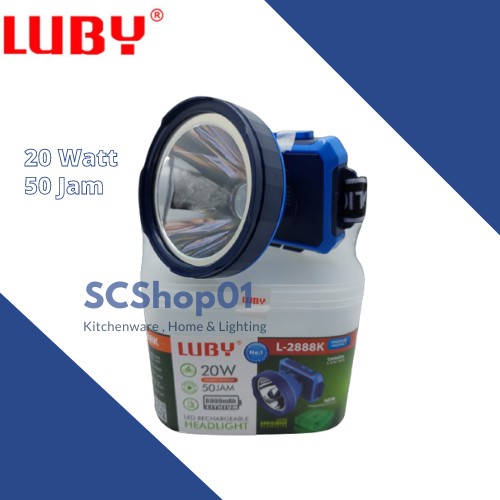 Senter Kepala Luby 2888 20Watt & 2888 40Watt