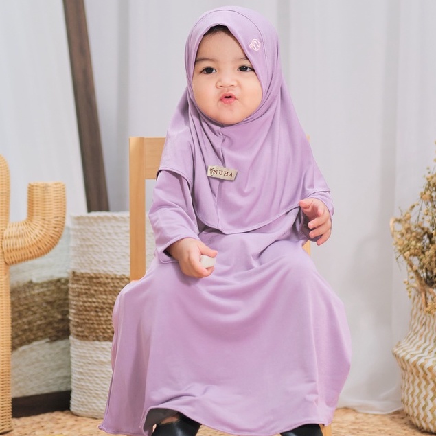 AISKA - gamis bayi / gamis bayi perempuan 6 12 bulan / gamis bayi perempuan daily nuha