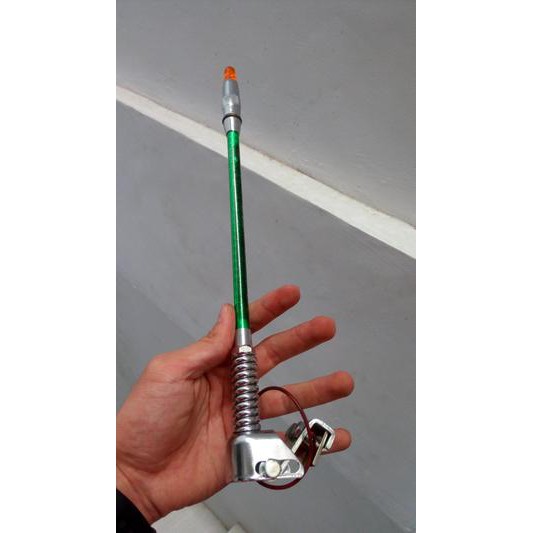 Antena Variasi Samping Kap Mesin Mobil Nyala Hijau Universal