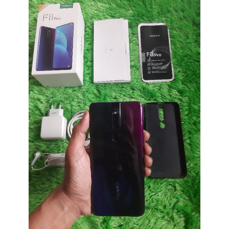 HANDPHONE HP SECOND BEKAS OPPO F11 PRO FULLORI 98% MULUS