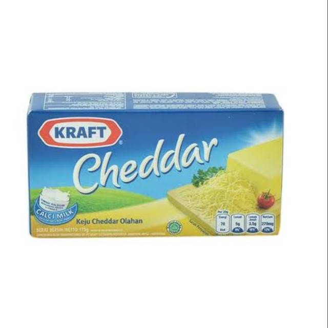 

Kraft Cheddar 165gr