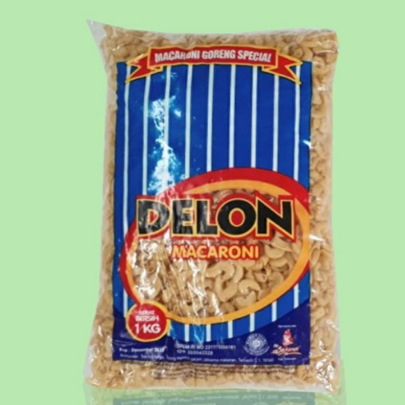Macaroni Delon Biru Mentah Bantet