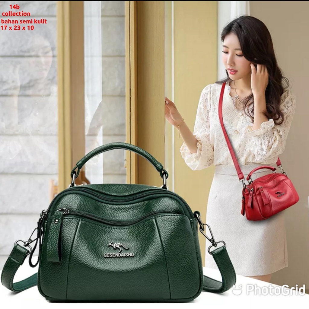 Super Sale 10.10 New Arrival Fashion Women Handbag Multi Functional Tas Selempang Wanita Korean Motif Kangguru