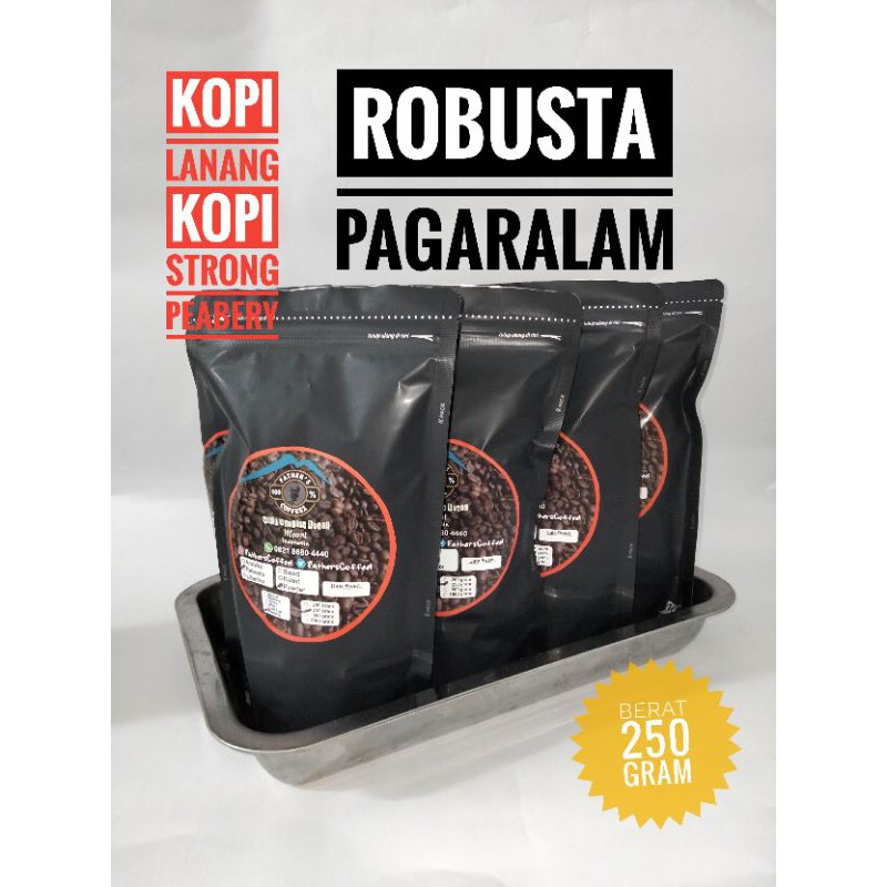 

Kopi Lanang/Peaberry Berat 250 gram