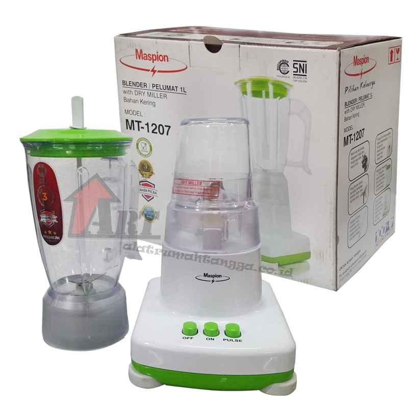 PROMO BLENDER MASPION MT 1207 Bubble COD 200 Watt Awet Kuat Kokoh Bagus Murah Terpercaya Tahan Lama BERGARANSI RESMI 1TAHUN MANTAP