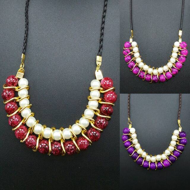 Aksesoris fashion unik kalung cantik kalung unik kalung lucu kalung mutiara cantik unik kalung