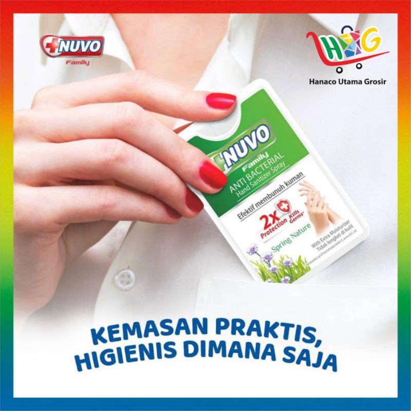 Nuvo Hand Sanitizer Spray 18 ml