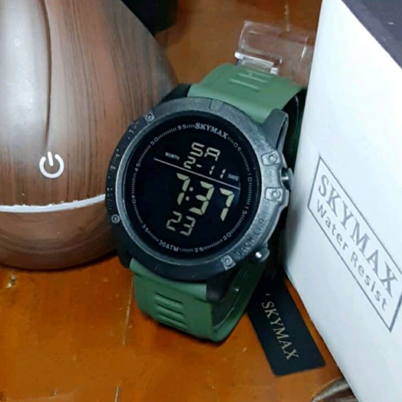 COD OKE JAM TANGAN ORIGINAL TERBARU SKYMAX 2021G BIRU SEMUA WARNA