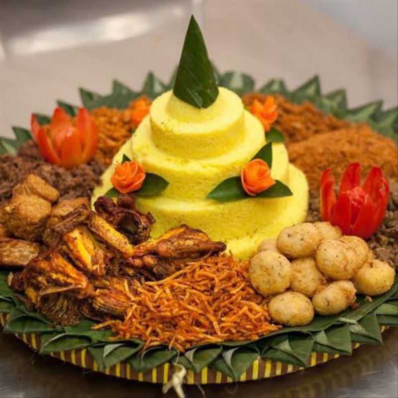 loyang/cetakan tumpeng susun