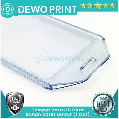 

Tempat ID Card Silikon/Holder ID Card/Case ID Card/Name Card Holder 1 Slot