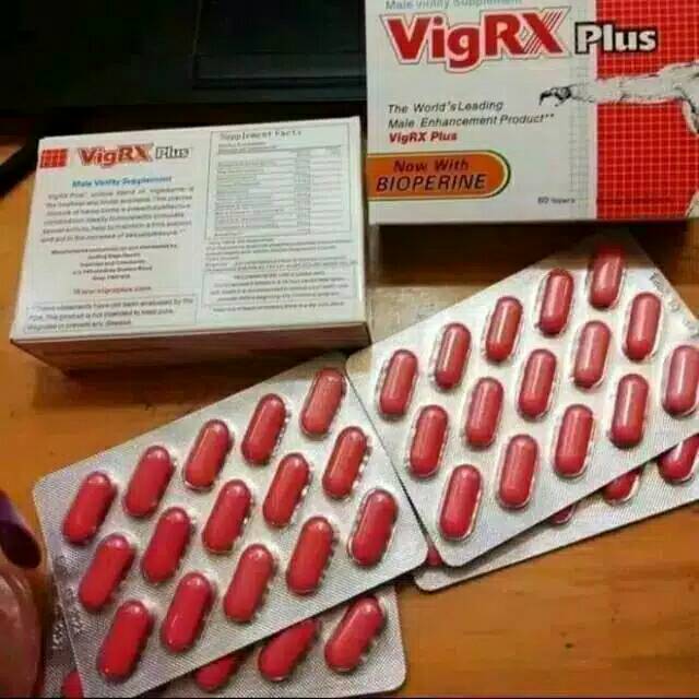 VIGRX Plus Original With Authentic Code 100% Asli Obat Herbal Pria Alami