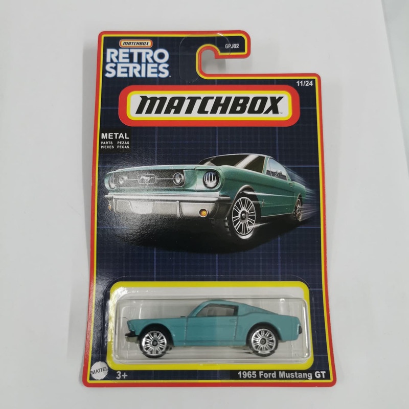 Matchbox Retro Series MBX 1965 Ford Mustang GT Hijau