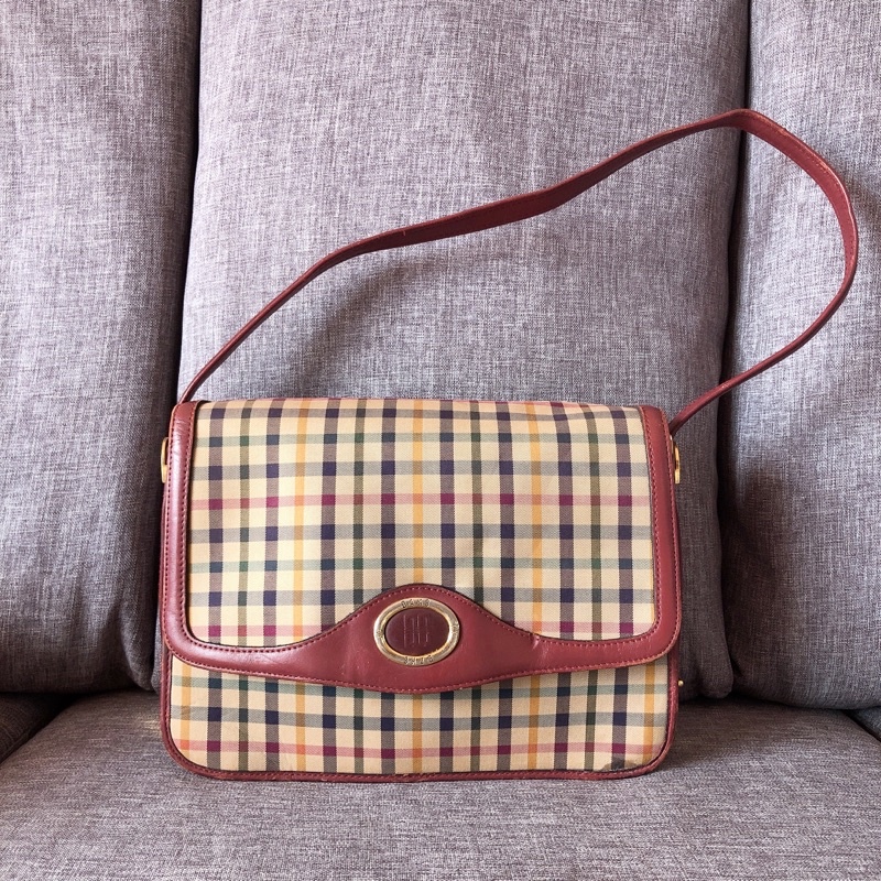 [SOLD] PRELOVED Tas Brand DAKS | Vintage | Nomor Seri | Sling Bag | Shoulder Bag
