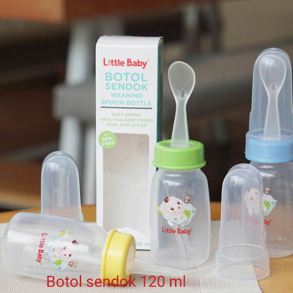 Botol Sendok Little Baby 120 ml BPA FREE