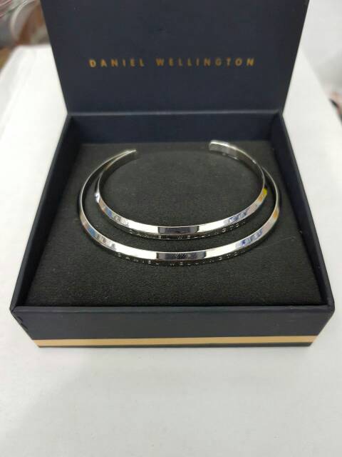 Cuff DW gelang DW stainless stell plus box buku