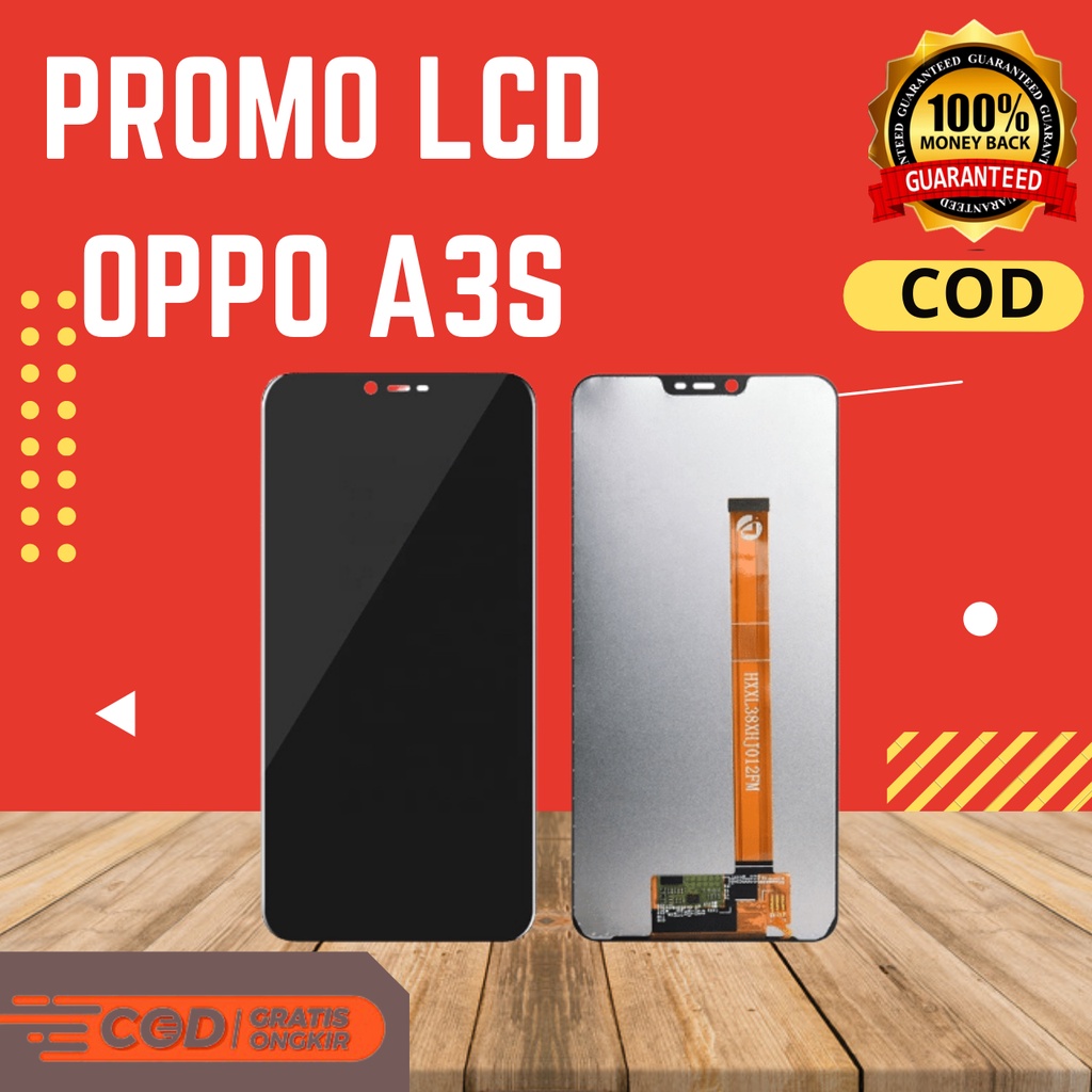 LCD OPPO A3S CPH 1803 OPPO A5 REALME C1 REALME 2 UNIVERSAL ORIGINAL BERGARANSI BERKUALITAS MURAH TOU