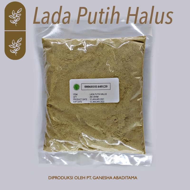 

Lada Putih Halus Refill Bumbu Rempah 250 g