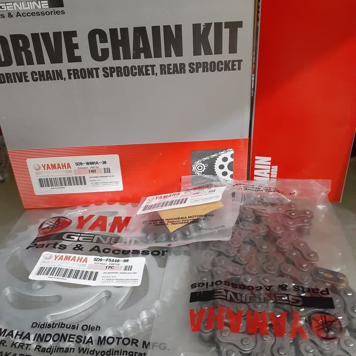 gear set gir rante 1set 5D9 yamaha vega zr #mnf jaya motor257