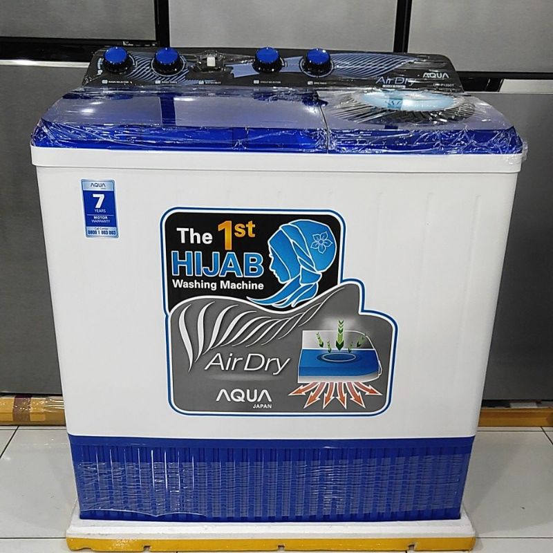 Mesin Cuci Aqua QW-P1250T 12KG Hijab Washing Machine Bogor/Depok