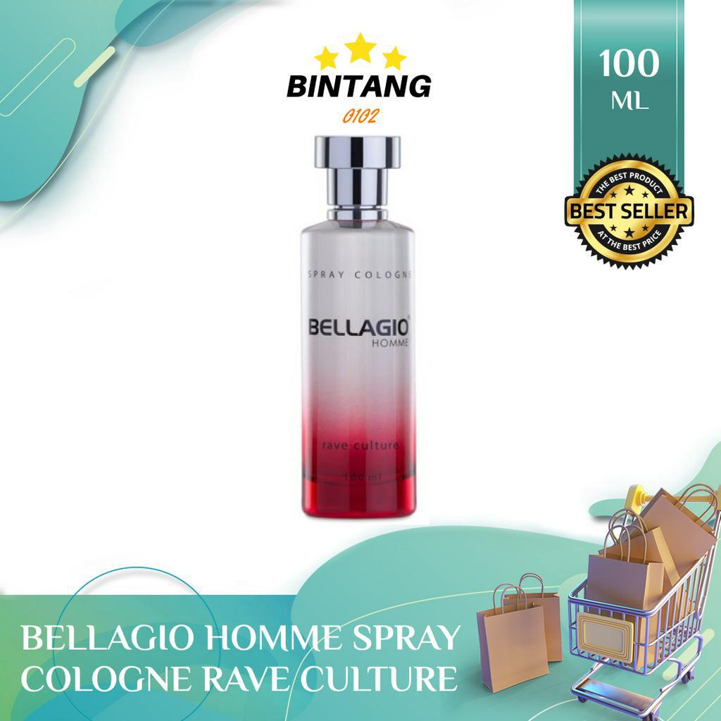 BELLAGIO Homme Spray Cologne Parfum Rave Culture 100 ml