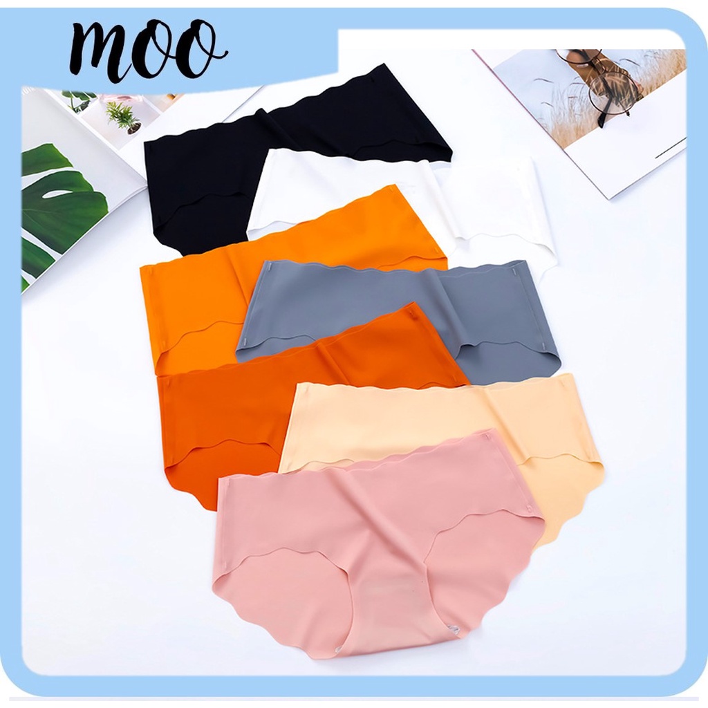 MOODC040  (COD) Premium Quality CD Seamless Motif Bunga Sexy Panty Celana dalam wanita