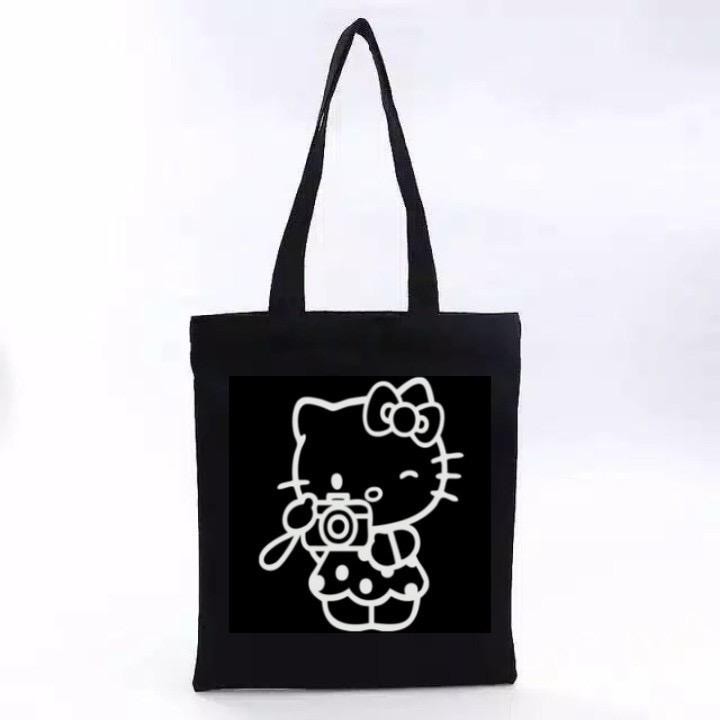 Fashion Fair - (F) Totebag Tote (PAKAI PEREKAT) Tote bag Cartoon kpop murah wanita custom motif