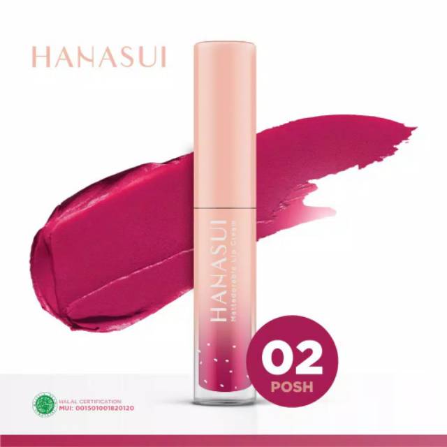 [BPOM] HANASUI Mattedorable Lipcream Matte | BOBA Mattedorable Lipcream | Matcha Latte Edition