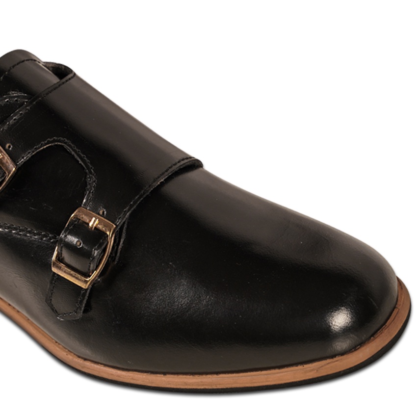 GILLY MONKSTRAP BLACK WOMEN SHOES - NAPPA MILANO