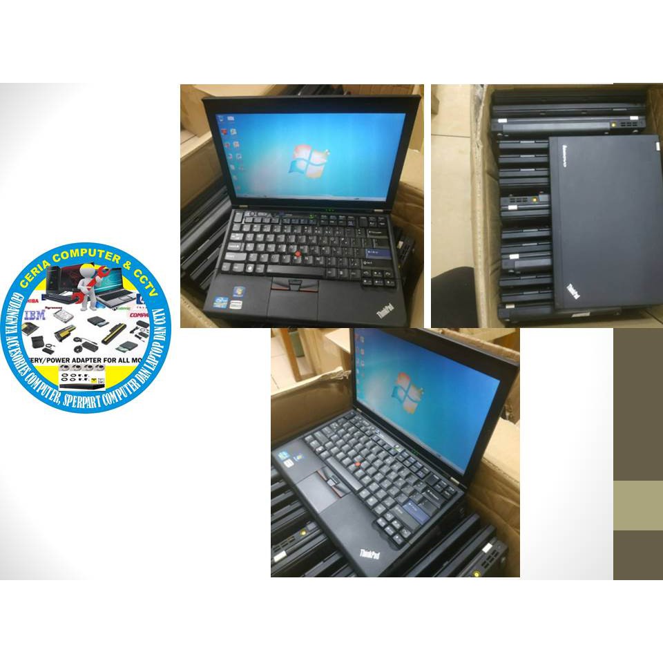 LAPTOP LEPTOP LENOVO THINKPAD X220 i7 RAM 8GB HARDISK 320GB BAGUS BERGARANSI MURAH PROMO