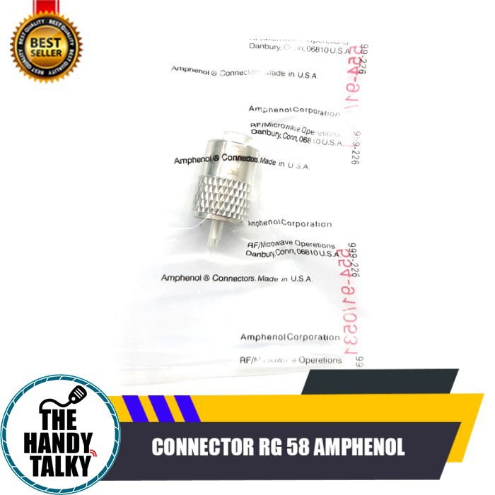 CONNECTOR RG 58 AMPHENOL