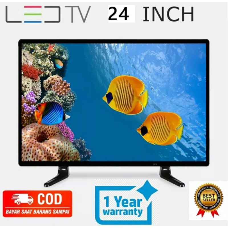Sakura Weyon LED TV 24 inch HD Ready Digital Televisi Gaming Monitor