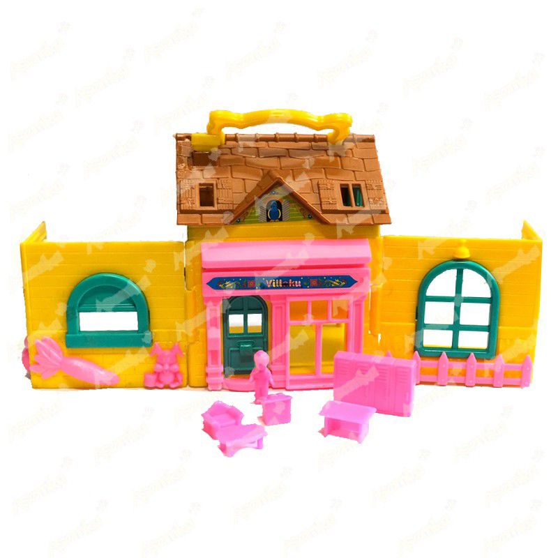 MAINAN RUMAH RUMAHAN VILAKU - MAINAN ANAK VILAKU - MAINAN ANAK RUMAH BONEKA