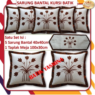 Jual sarung bantal kursi sofa batik kain perca Harga Terbaik 