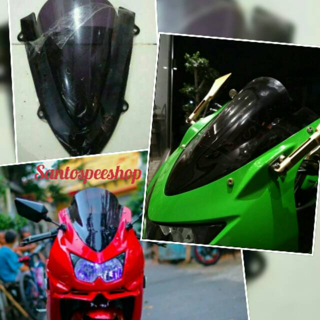 Visor ninja 250 Karbu windshield ninja 250 karbu