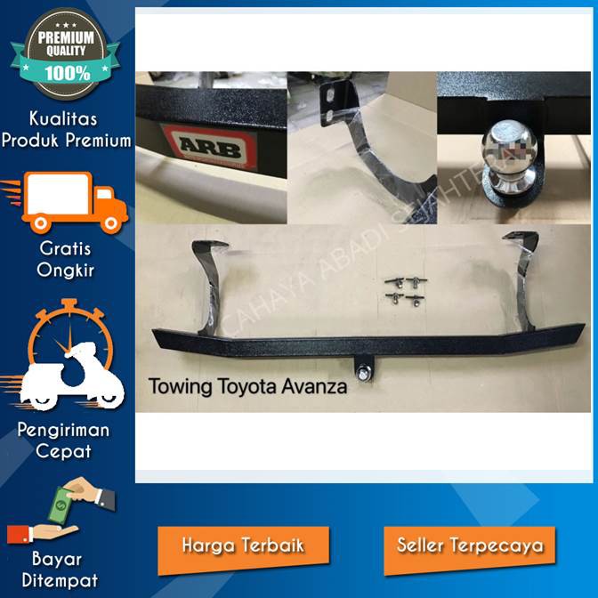 DISKON TOWING BELAKANG ARB MOBIL TOYOTA AVANZA