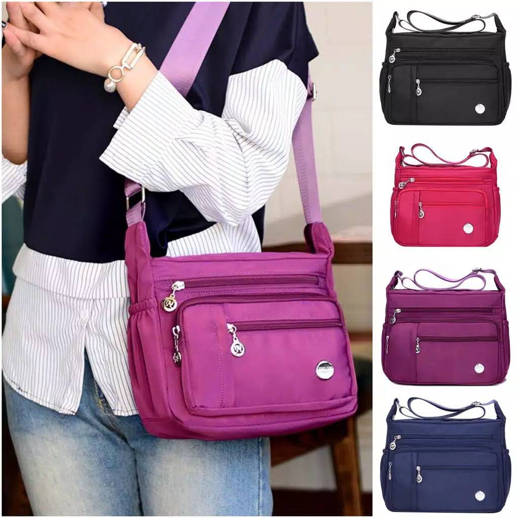 SPESIAL PROMO 7.7 - [SELEMPANG KOIN] TAS SELEMPANG WANITA MIKRO BORDIR UKURAN 27x10x20 CM | TAS SELEMPANG WANITA | TAS SELEMPANG/SLINGBAG | TAS WANITA | TAS MIKRO | TAS HITAM | TAS MAROON | TAS NAVY | TAS MERAH | TAS SELEMPANG KULIAH/KERJA/SEKOLAH