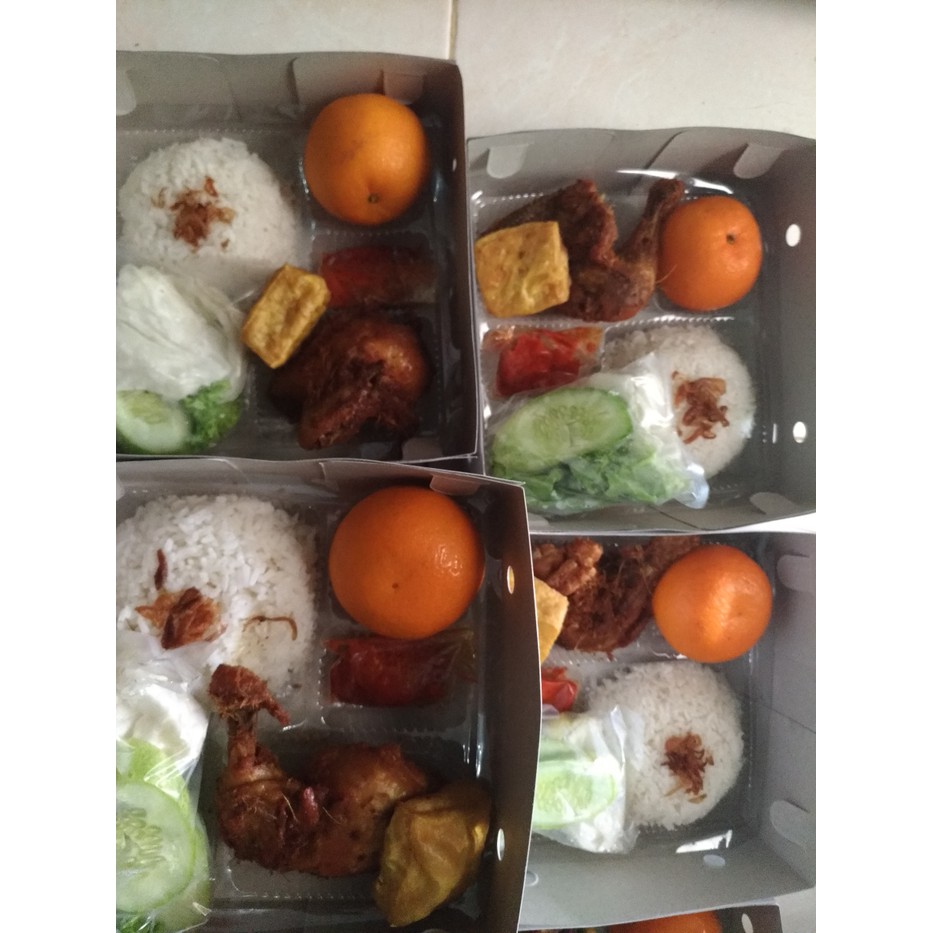 

paling laris kotak nasi box
