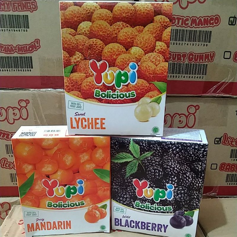 Yupi Bolicious isi 24 pcs