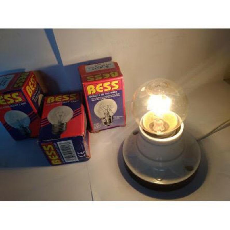 Jual Lampu Bohlam Pijar Bess 5 Watt G40 Dop / Lampu Ayam / Lampu ...