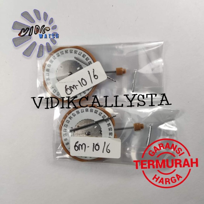 MOVEMENT MESIN JAM TANGAN MIYOTA GM10 GM-10 GM 10 TANGGAL ORIGINAL