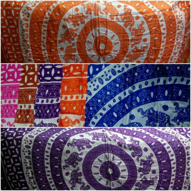 HOT SALE Kain Pantai Bali Motif Batik Gajah