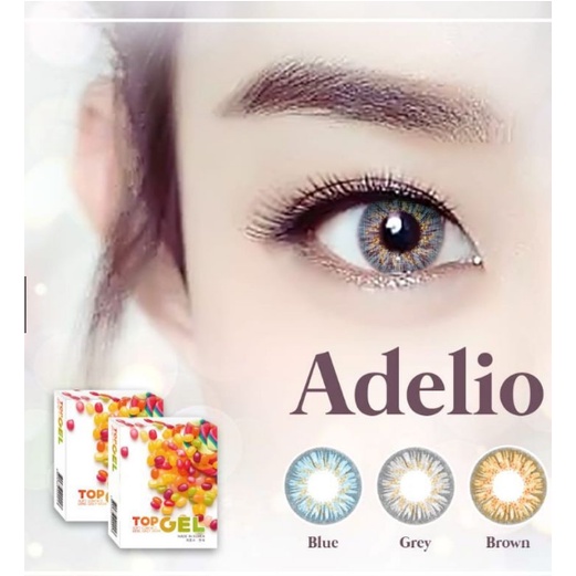 SOFTLENS TOPGEL ADELIO BLUE ( NORMAL S.D -6.00 )