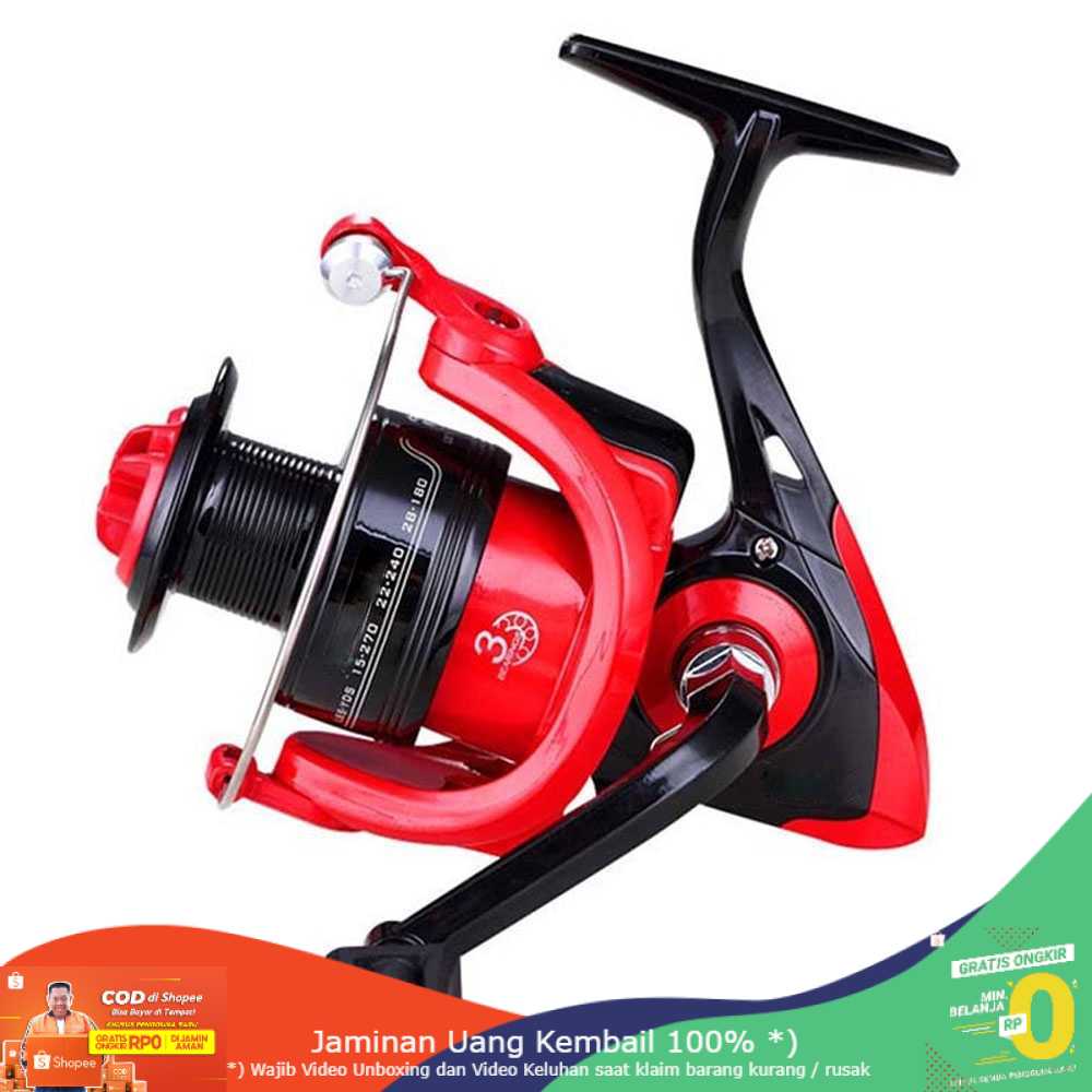 (BISA COD) RVOSTR LIEYUWANG Reel Pancing 12+1 Ball Bearing 5.0:1