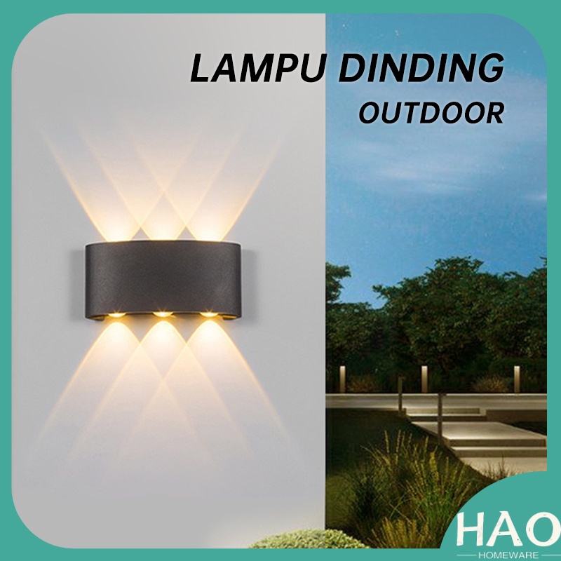 Jual Lampu Dinding Taman Outdoor COB 2 MATA 4 MATA 6 MATA / LED Wall ...