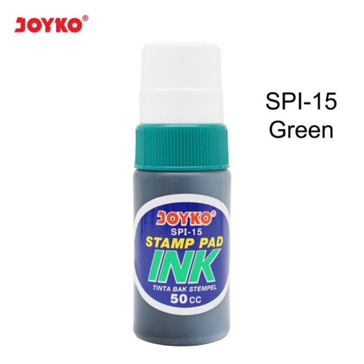 Refil Stamp Pad Joyko,Pyramid,Bazic 50 cc Isi Ulang Tinta Bak stempel Piramid Tinta Cap