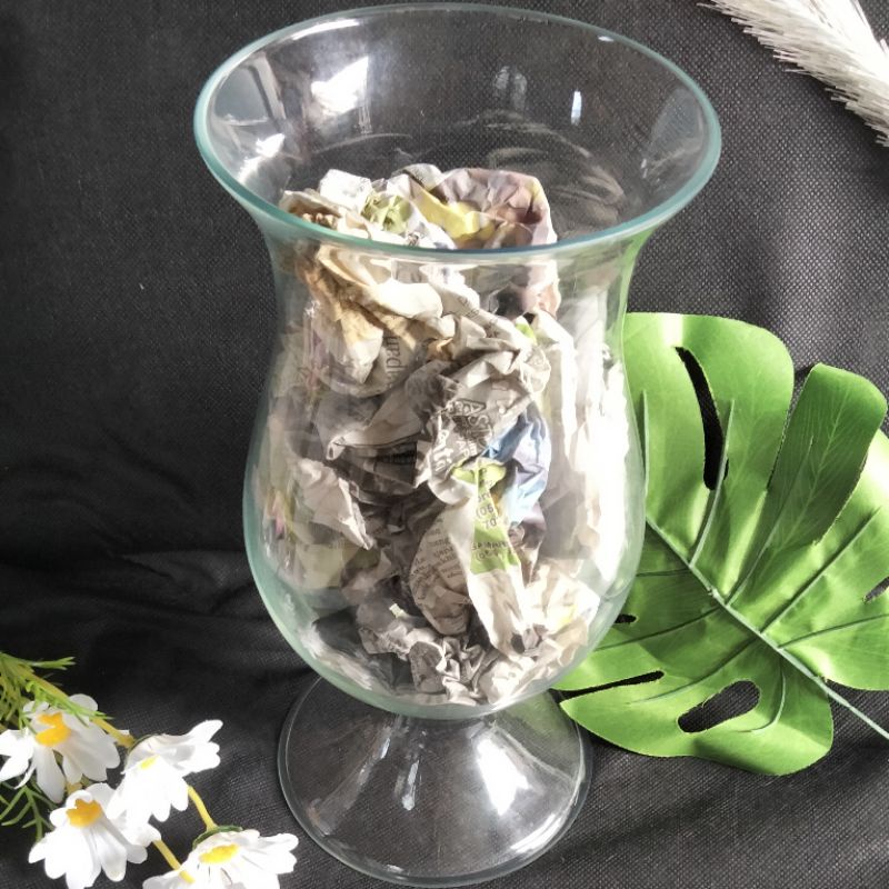 Party Decor Glassware Tableware Candy Jar Gelas Besar Vas dekorasi pesta perlengkapan dessert table