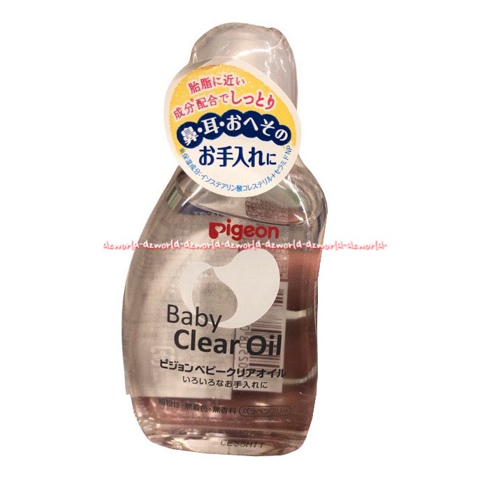 Pigeon Baby Clear Oil 80ml Baby Oil Pigen Import Lotion Minyak Untuk Bayi Anak