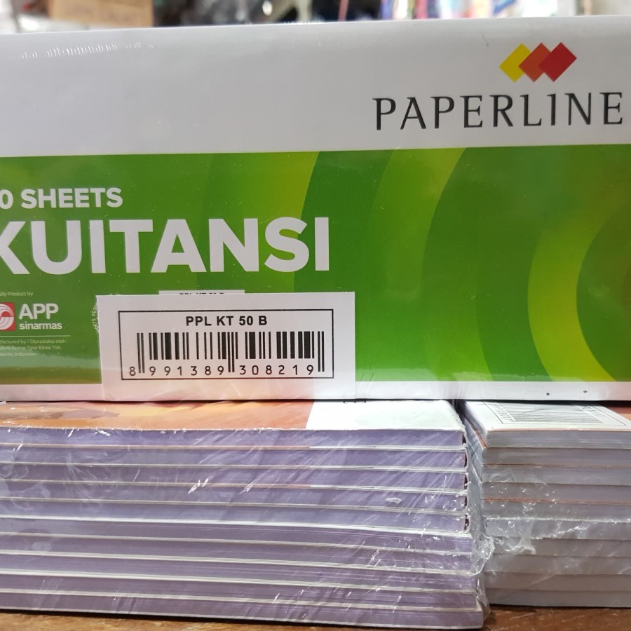 

Kwitansi Besar PAPERLINE KT 50 B isi 10 buku Murah berkualitas