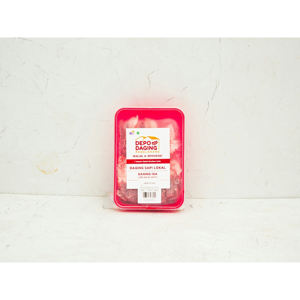 

Daging Iga Sapi Lokal / Rib Meat / Daging Sop, Gulai - 500 gram